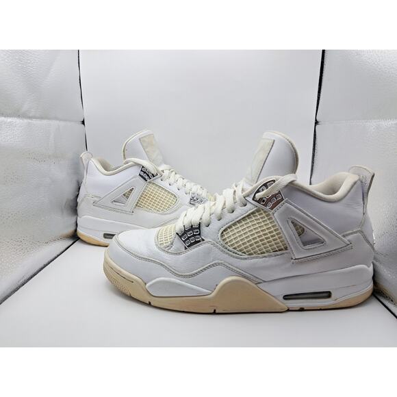 Size 10M | 11.5W - Jordan 4 Retro Pure Money (2017) - 308497-100 - Picture 1 of 10